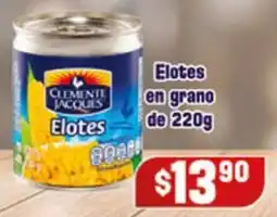 El Florido Clemente Jacques elotes en grano oferta