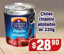 El Florido Clemente Jacques chiles chipotle adobados oferta
