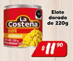 El Florido La Costeña elote dorado oferta
