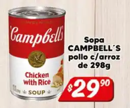 El Florido Campbell's sopa pollo c/arroz oferta