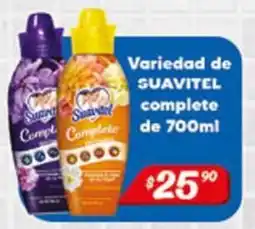 El Florido Suavitel complete oferta