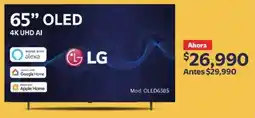 Walmart Lg 65" oled oferta
