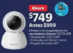 Walmart Cctv-219 cámara con seguimiento de movimiento steren oferta