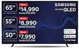 Walmart Samsung 4k uhd qled 65" oferta