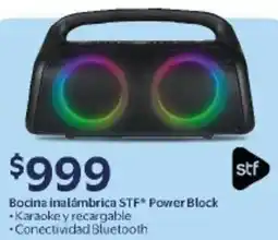 Walmart Bocina inalámbrica st power block oferta