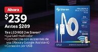 Walmart Tira led rgb 2 m steren oferta