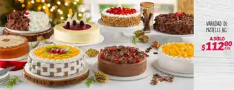 Variedad de Pasteles
