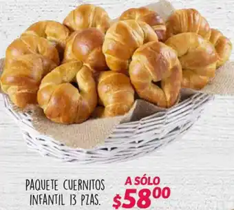 Soriana Híper Paquete Cuernitos Infantil 13 pzas oferta