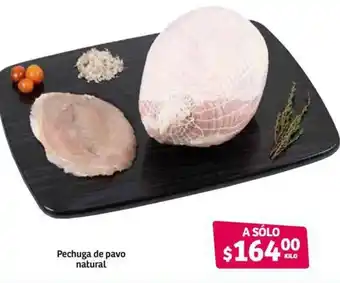 Soriana Híper Pechuga de Pavo Natural oferta