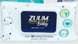 Chedraui Zuum Baby premium toallas húmedas oferta