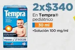 Chedraui Tempra pediátrico oferta