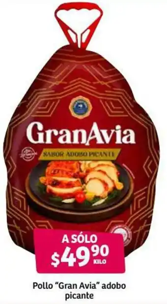 Soriana Híper Pollo Gran Avia Adobo Picante oferta