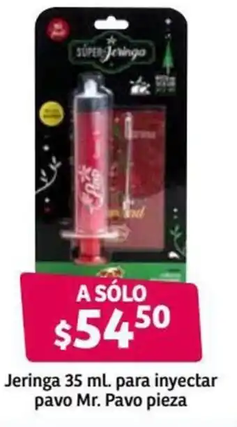 Soriana Híper Jeringa 35ml para Inyectar Pavo Mr. Pavo Pieza oferta