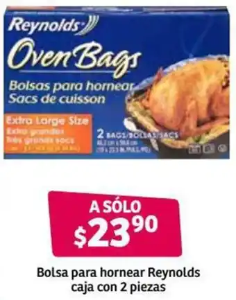 Soriana Híper Bolsa para Hornear Reynolds Caja con 2 Piezas oferta