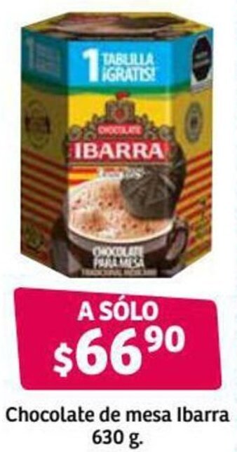 Soriana Híper Chocolate de Mesa Ibarra 630g oferta