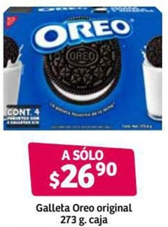 Soriana Híper Galleta Oreo Original 273g Caja oferta