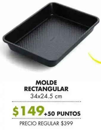 Soriana Híper Molde Rectangular 34x24.5cm oferta