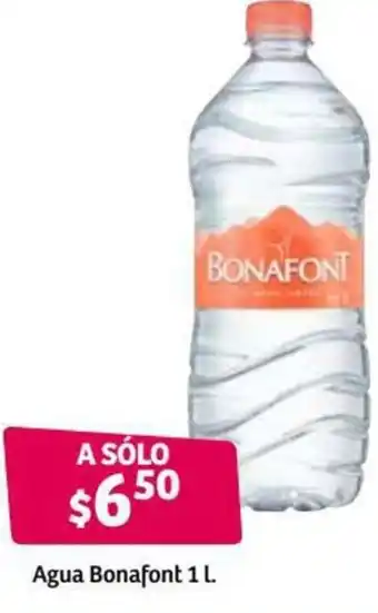 Soriana Híper Agua Bonafont 1L oferta