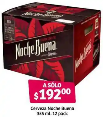 Soriana Híper Cerveza Noche Buena 355ml 12 Pack oferta