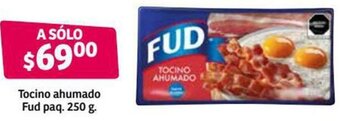 Soriana Híper Tocino Ahumado Fud Paq. 250g oferta