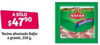 Soriana Híper Tocino Ahumado Bafar a Granel 250g oferta