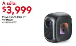 City Club Havit proyector android tv 9.0 oferta