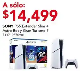 City Club Sony ps5 estándar slim + astro bot y gran turismo 7 oferta