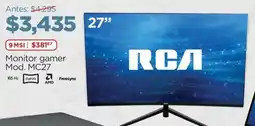 Chedraui RCA monitor gamer oferta