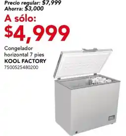 City Club Kool factory congelador horizontal oferta