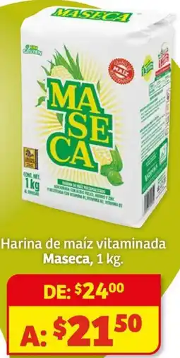 Soriana Híper Maseca harina de maíz vitaminada oferta