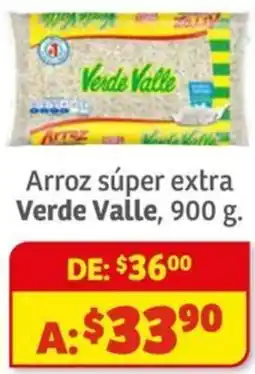 Soriana Híper Verde valle arroz súper extra oferta