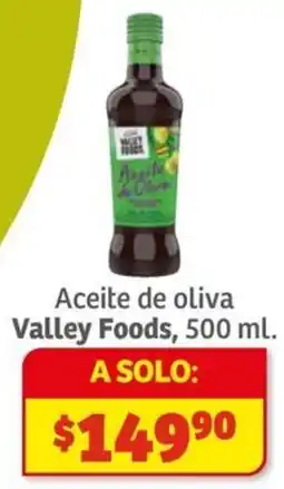 Soriana Híper Valley foods aceite de oliva oferta
