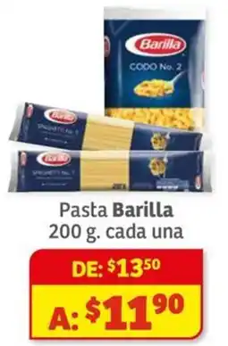 Soriana Híper Barilla pasta oferta