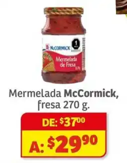 Soriana Híper McCormick mermelada fresa oferta