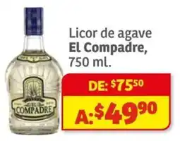 Soriana Híper El Compadre licor de agave oferta