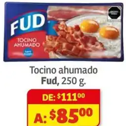 Soriana Híper Fud tocino ahumado oferta