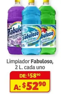 Soriana Híper Fabuloso limpiador oferta