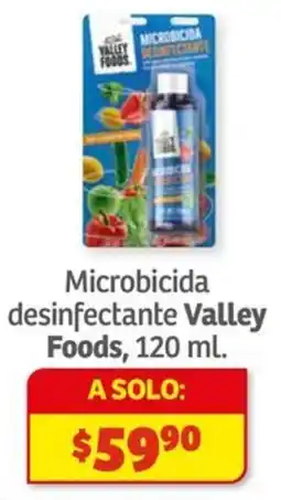 Soriana Híper Valley foods microbicida desinfectante oferta