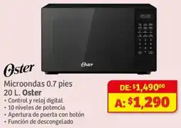Soriana Híper Oster microondas oferta