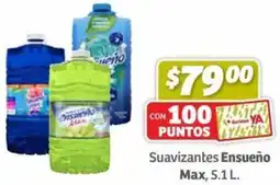 Soriana Híper Ensueño max suavizantes oferta