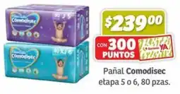 Soriana Híper Comodisec pañal etapa oferta