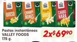 Soriana Híper Valley foods pastas instantáneas oferta