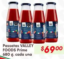 Soriana Híper Valley foods passatas prime oferta