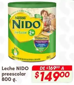 Soriana Híper Nido leche preescolar oferta