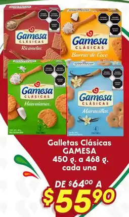 Soriana Híper Gamesa galletas clásicas oferta