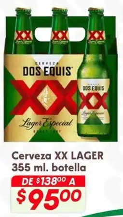 Soriana Híper XX lager cerveza oferta