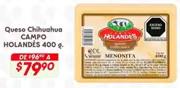 Soriana Híper Campo holandés queso chihuahua oferta