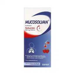 Farmacias Benavides 600 mg/100 ml Ambroxol oferta