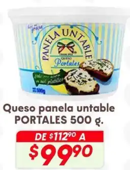 Soriana Híper Portales queso panela untable oferta