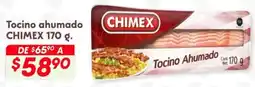 Soriana Híper Chimex tocino ahumado oferta